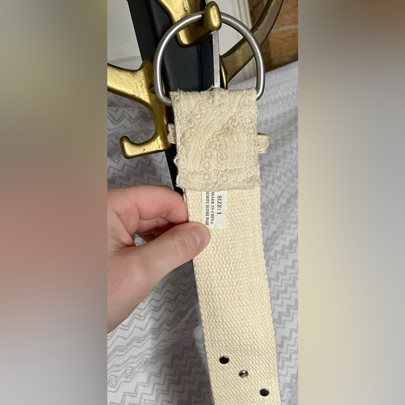 Women’s Ivory Bohemian Belt - Picture 3 of 4